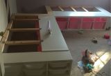 What S the Biggest Bed In the World This Week I Finished A Custom Corner Bed Frame for My Two Daughters