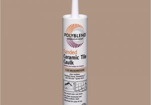 What Type Of Caulk to Use In Shower Custom Building Products Polyblend 135 Mushroom 10 5 Oz Sanded