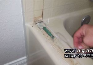 What Type Of Caulk to Use In Shower Plastic Shower Doors Unique Removing Silicone Caulk Adhesive Residue