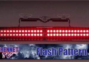 Whelen Visor Lights Flash Pattern Whelen Slim Miser Led Dash Light Youtube