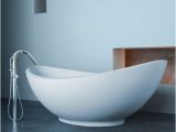 When Bathtubs Modern Modern Lavasca Mini Freestanding soaker Bathtub