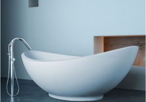 When Bathtubs Modern Modern Lavasca Mini Freestanding soaker Bathtub