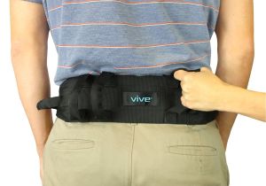 When Using A Transfer Belt to Transfer A Person to A Chair or Wheelchair Grasp the Belt at Amazon Com Gait Belt by Vive Medical Nursing Safety Transfer