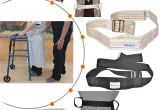 When Using A Transfer Belt to Transfer A Person to A Chair or Wheelchair Grasp the Belt at Amazon Com Physical therapy Gait Belt with Metal Buckle Black