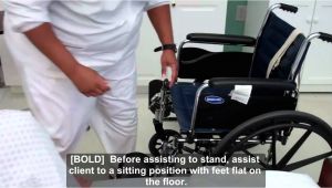 When Using A Transfer Belt to Transfer A Person to A Chair or Wheelchair Grasp the Belt at Cna Essential Skills Transfer From Bed to Wheelchair Using
