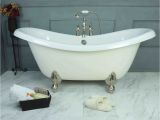 Where to Buy Clawfoot Bathtubs 67" Clawfoot Double Slipper Bathtub – American Bath Factory
