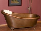Where to Buy Clawfoot Bathtubs norah Victorian Copper Slipper Clawfoot Tub Bathroom