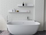 Where to Buy Freestanding Bathtub Free Standing solid Surface Stone Modern soaker Bathtub 62