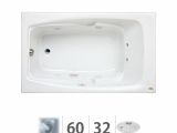 Whirlpool Bathtub 60 X 32 Cetra 60" X 32" Whirlpool Bathtub Color White Hottubsme