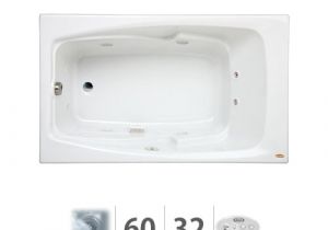 Whirlpool Bathtub 60 X 32 Cetra 60" X 32" Whirlpool Bathtub Color White Hottubsme