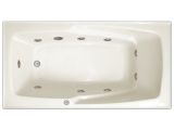 Whirlpool Bathtub 60 X 32 Shop Signature Bath White Acrylic 60 Inch X 32 Inch X 17 5