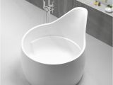 Whirlpool Bathtub Australia solid Surface Japanese soaking Tub Pure White Cheap