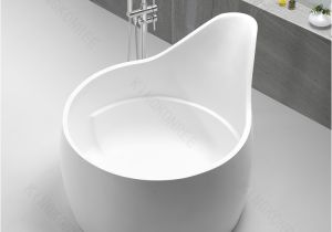 Whirlpool Bathtub Australia solid Surface Japanese soaking Tub Pure White Cheap