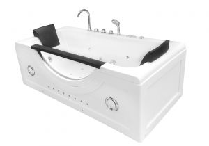 Whirlpool Bathtub Double Size Whirlpool Bathtub 71" X 35 50" White Hot Tub Double Pump