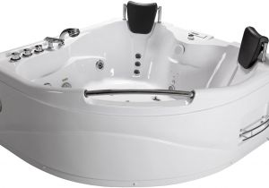Whirlpool Bathtub for 2 Deluxe 2 Person Jetted Whirlpool Massage Hydrotherapy