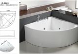 Whirlpool Bathtub for Adults Black and White Double Person Whirlpool Massage Bathtub