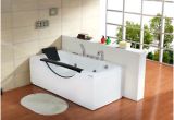 Whirlpool Bathtub Heater 1600mm Whirlpool Bath Shower 16 Jet Jacuzzi Straight