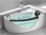 Whirlpool Bathtub Mat Modern Corner Tub Led Light Settings Digital sound