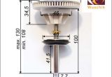 Whirlpool Bathtub Plugs Drain Plug Whirlpool Tubs Suction with Sieve Brass Chrome New