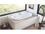 Whirlpool Bathtub Undermount Jacuzzi Mio6636wcr4chy Oyster Mio 66" Whirlpool Bathtub