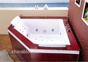 Whirlpool Bathtub where to Buy Finland Drop In Whirlpool Massage Wooden Frame soaking
