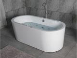 Whirlpool Bathtub with Air Jets Woodbridge 67" X 32" Whirlpool Water Jetted and Air Bubble