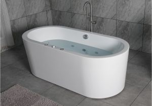 Whirlpool Bathtub with Air Jets Woodbridge 67" X 32" Whirlpool Water Jetted and Air Bubble