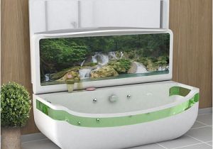 Whirlpool Bathtub with Tv Whirlpool Bath Tub with Oled Tv Folds Into Basin