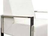 White Bonded Leather Accent Chair Century White Bonded Leather Accent Chair 9h367