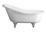 White Claw Foot Bathtub Barclay Products 5 6 Ft Acrylic Claw Foot Slipper Tub In