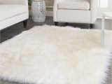 White Furry Rug Ikea Bathroom Design Interior Design with Simple Faux Sheepskin Rug
