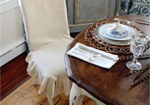 White Linen Parson Chair Slipcovers How to Make A Custom Dining Chair Slipcover Chair Slipcovers