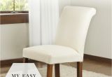 White Linen Parson Chair Slipcovers How to Re Cover Dining Chairs without A Sewing Machine I Ve Been