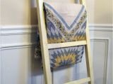 White Wall Mounted Quilt Rack Ladder Quilt Rack by Genesiswoodworks On Etsy 55 00 for the Home