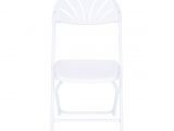White Wooden Chairs for Rent Classic Series White Fan Back Plastic Folding Chair 730 Lb