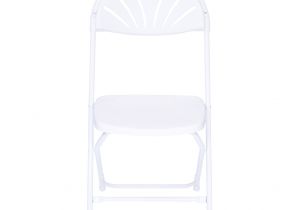White Wooden Chairs for Rent Classic Series White Fan Back Plastic Folding Chair 730 Lb