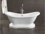 Why are Freestanding Tub Faucets so Expensive Cambridge Plumbing Acrylic Double Ended Pedestal Slipper