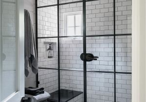 Window Pane Shower Door 10 Beyond Stylish Bathrooms with Patterned Encaustic Tile