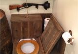 Wine Barrel Bathtub Barrel Sink Rustic toilet Opened the Ultimate Redneck Bathroom