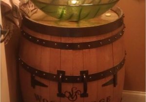 Wine Barrel Bathtub Wine Barrel Sink Wine Barrel Sink Vanity Diy Barriles Diy