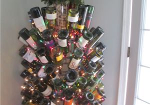 Wine Bottle Christmas Tree Rack Uk Stunning Wine Bottle Christmas Tree Christmas Ideas Pinterest