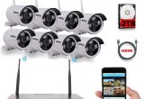 Wireless Interior Security Cameras Amazon Com Oossxx 8 Channel Hd 1080p Wireless Network Ip Security