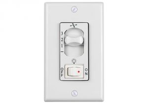 Wireless Light Switch Home Depot Monte Carlo White Wall Fan Control Esswc 5 Wh the Home Depot