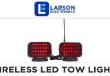 Wireless tow Lights Wireless Led tow Lights Battery Operated 30 Foot Wireless