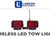 Wireless tow Lights Wireless Led tow Lights Battery Operated 30 Foot Wireless