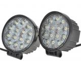 Wireless Trailer Lights 4 Inch 42w Led Work Light Flood Offroad Light for Truck Trailer Boat