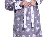 Women's Bathrobe Price Zeta Ville Women S Hooded Bathrobe Fleece Midi Robe Long