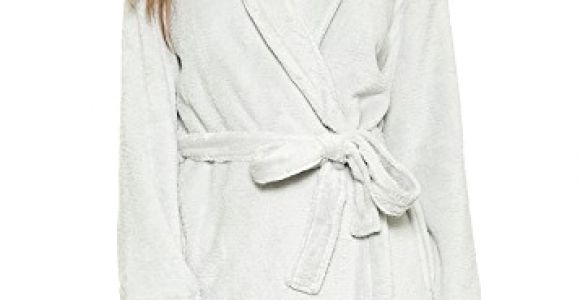 Women's Bathrobes Calvin Klein Calvin Klein Underwear Fluffy Robe