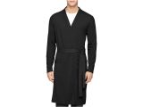 Women's Bathrobes Calvin Klein Lyst Calvin Klein Cotton Modal Robe In Black for Men