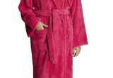 Women's Bathrobes Walmart Arus Women S Shawl Fleece Bathrobe Turkish soft Plush Robe